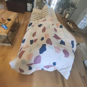 New Society6 Abstract Print Twin Comforter